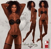 Terra d'ombrA ☼AMELIE lingerie Jet