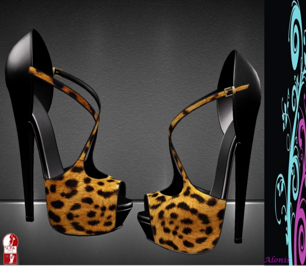 ** Alonis ** Triana Leopard Shoes
