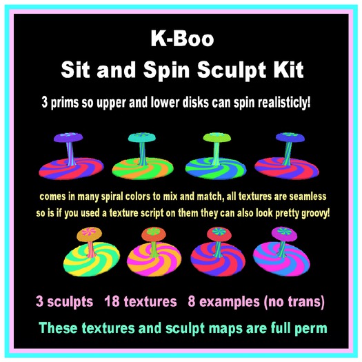 k-boo sit and spin sculpt kit