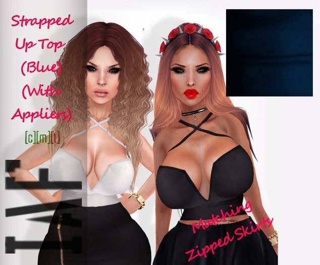 IAF Strapped Up Top (Blue)