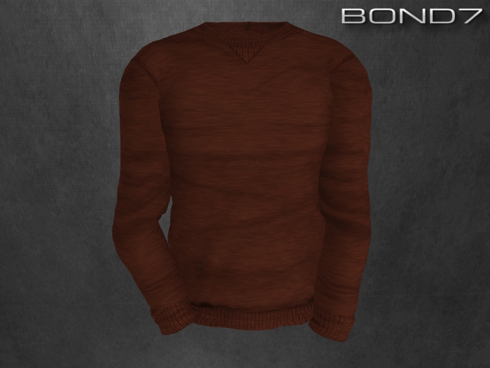 *BOND7* V-neck Longsleeve (Black)