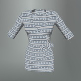 White Star of David Mesh Dress box