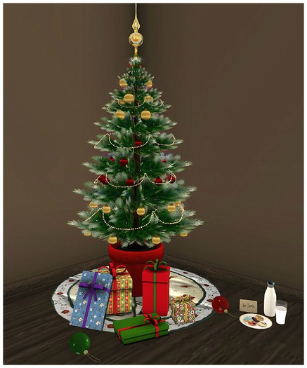 {ACD} Potted Christmas Tree