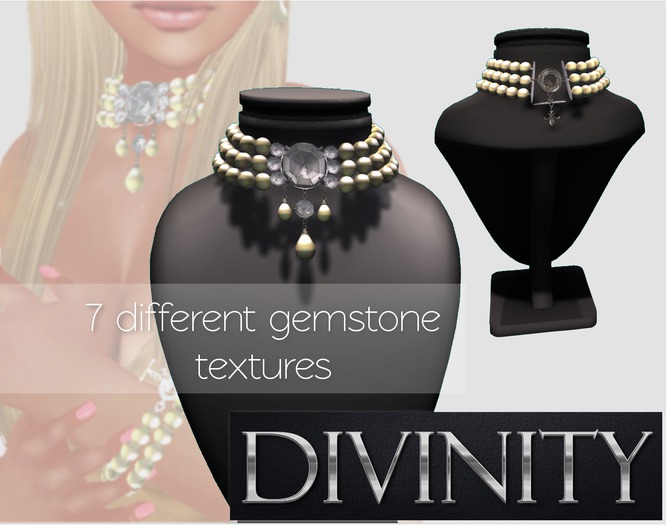 + Divinity + Classic Pearl Choker (copy ver)