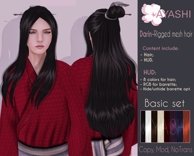 [^.^Ayashi^.^] Darin hair-Basic set