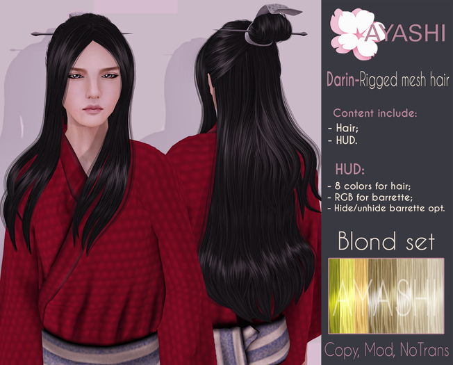[^.^Ayashi^.^] Darin hair-Blond set