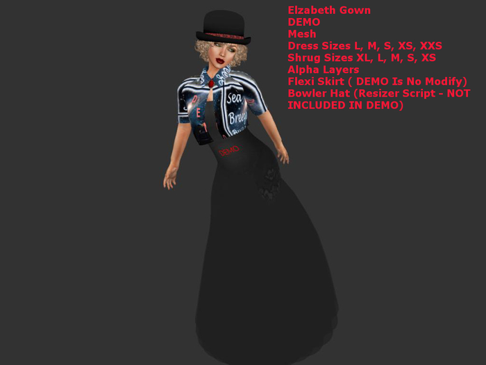 Elzabeth Gown DEMO