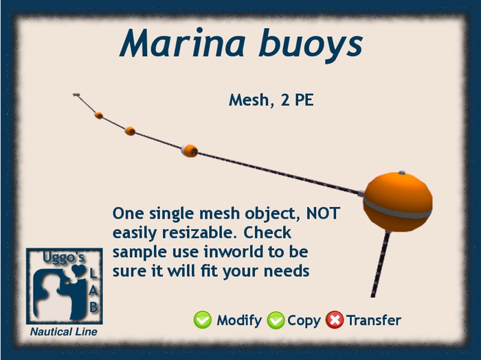 Marina buoys