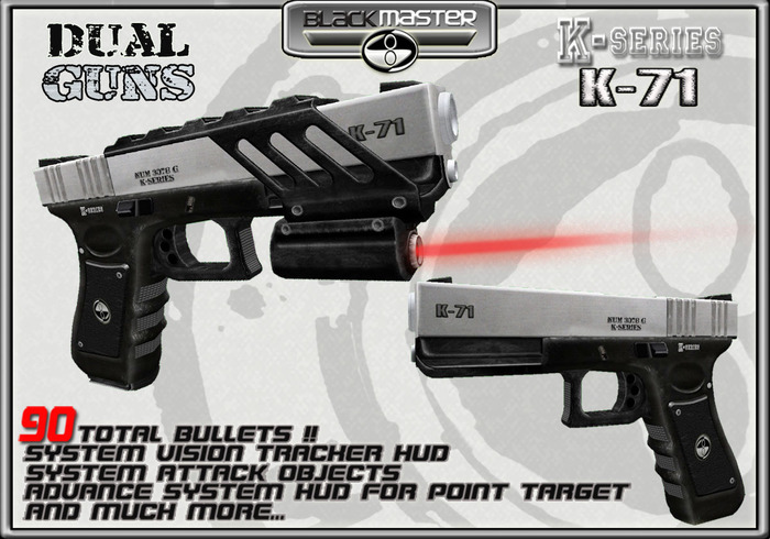BOX BlackMaster -Guns K - 71 (MESH)