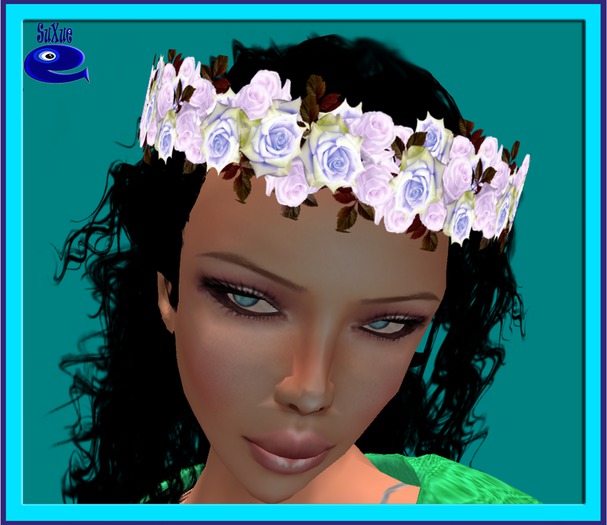 ! " Su Xue " HEADBAND ROSE RESIZE BORNOVA
