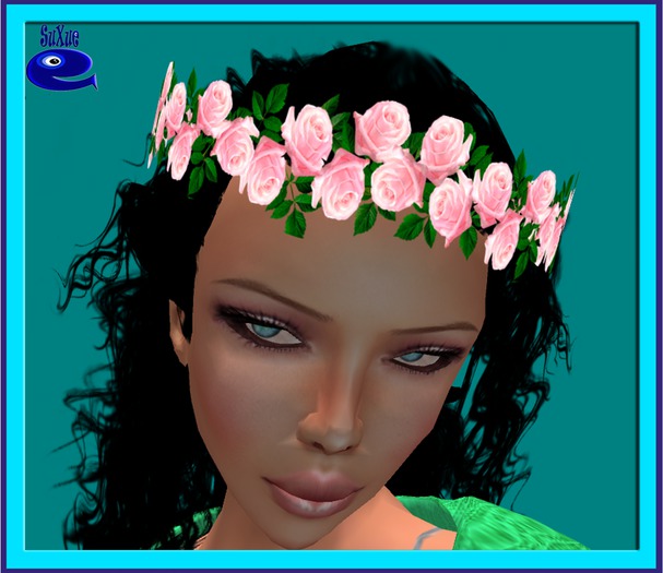 ! " Su Xue " HEADBAND ROSE RESIZE BALCOVA
