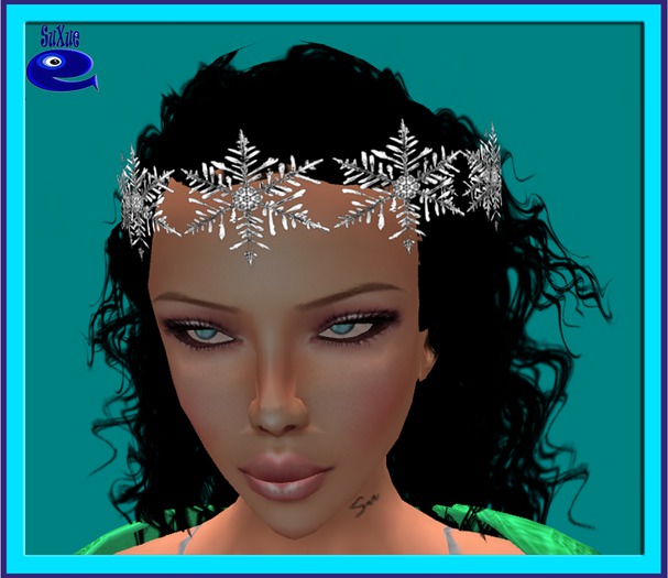 ! " Su Xue " HEADBAND SNOWFLAKE RESIZE ARTVIN