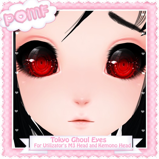 .::POMF::. M3 Head/Kemono Head - Tokyo Ghoul Eyes 