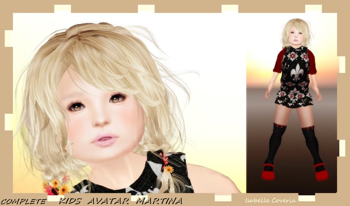 COMPLET KISD  AVATAR MARTINA  VHIT  CLOTHES&AO