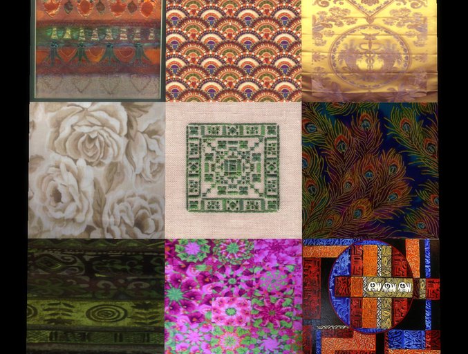 9 egyptian fabric