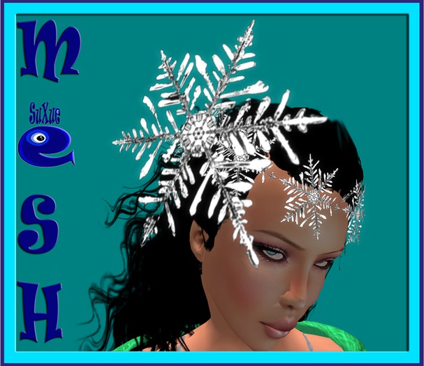 ! " Su Xue " HEADBAND HAIR CLIP SNOWFLAKE RESIZE CANKIRI