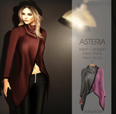 Asteria Creations - Daisydaze Mesh Cardigan - Pink