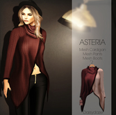 Asteria Creations - Daisydaze Mesh Cardigan - Sugar