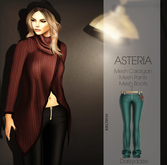 *Asteria Creations - Daisydaze Mesh Sweatpants - Blue