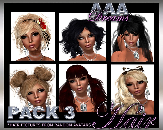 AAA HAIR PACK 3