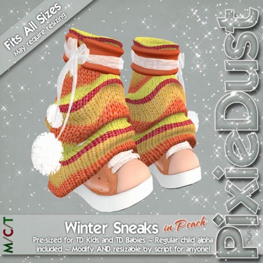 ~*~[P]~*~ 2014 CHK Winter Sneaks in Peach