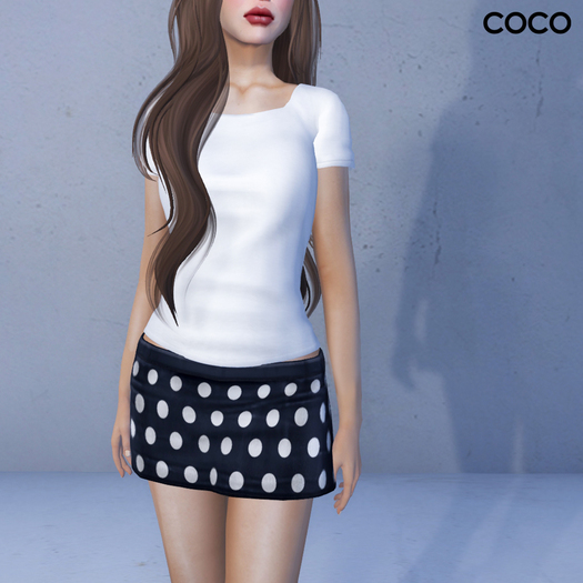 *COCO*_MiniSkirt_PolkaDots