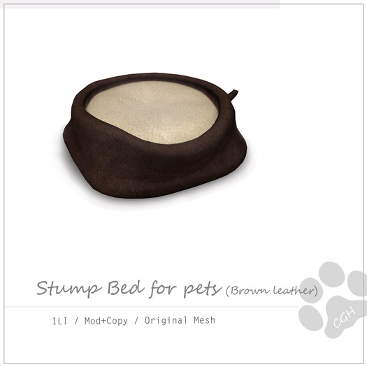 [CGH] Stump Bed for Pets