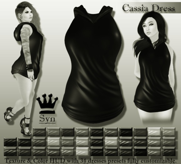 [Syn] Cassia Hood Down Dress FREE TRIAL