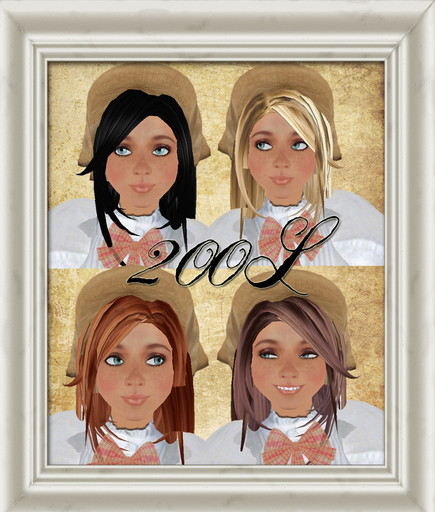 Shabby Chic Dark Linen Kerchief Hair