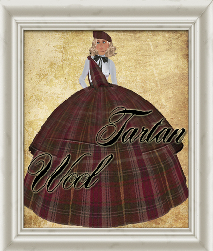 shabby Chic Wool Tartan Outfit
