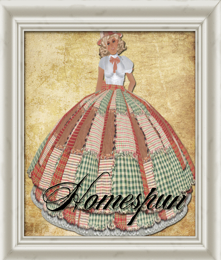 Shabby Chic Homespun Outfit
