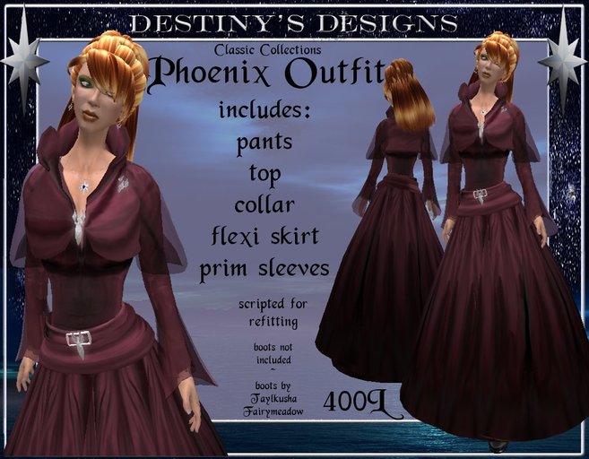 !~DD~! Phoenix Outfit