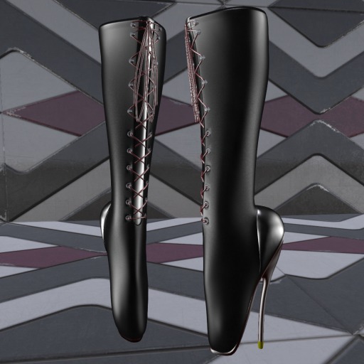 [D'eVil] Leather Ballet Boots [BOXED]