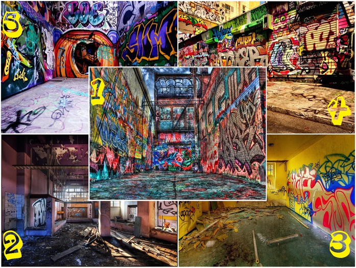..::Maverick StC::.. BackGrounds - Pack Graffiti Gangs