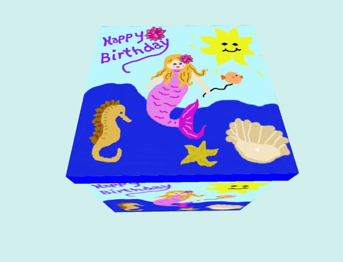 Mermaid Birthday Gift Box