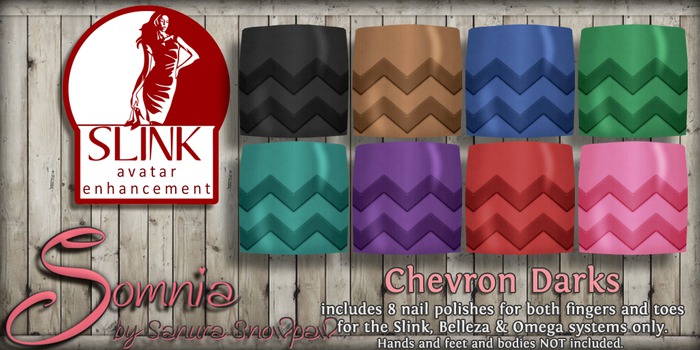 .: Somnia :. Chevron {Darks} {Crated}