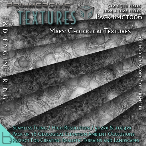 Second Life Marketplace - [bMGT006] 16 512px and 1024px Geological ...