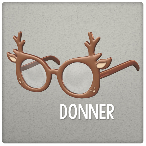 {Mango Cheeks} Reindeer Glasses: Donner