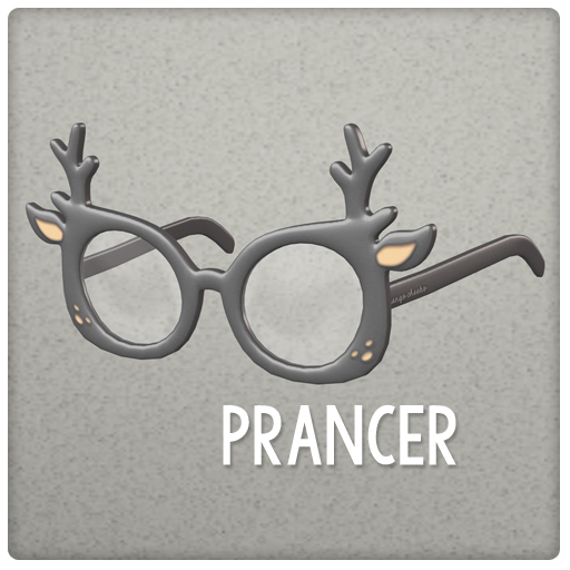 {Mango Cheeks} Reindeer Glasses: Prancer