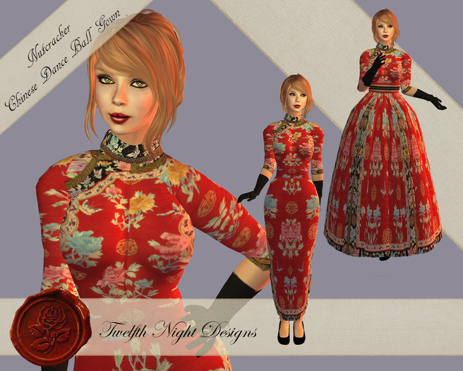 Nutcracker Chinese Ball Gown