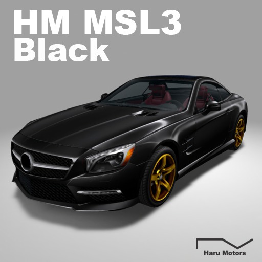 HM  MSL3 Black 100% Mesh vehicle　