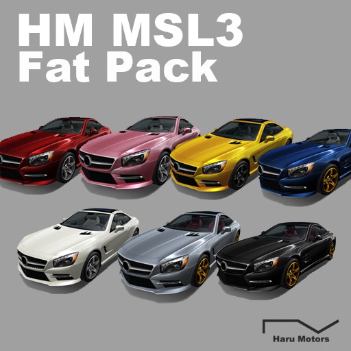 HM  MSL3 Fatpack 100% Mesh vehicle　