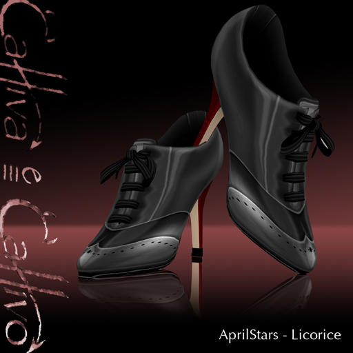 !!Cattiva - AprilStars Women's sculpted high heel pump style oxford shoes - Licorice