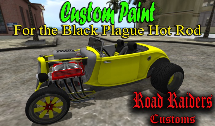 Black Plague Custom Paint (Yellow)