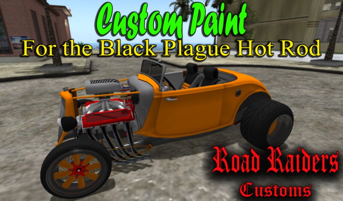 Black Plague Custom Paint (Orange)