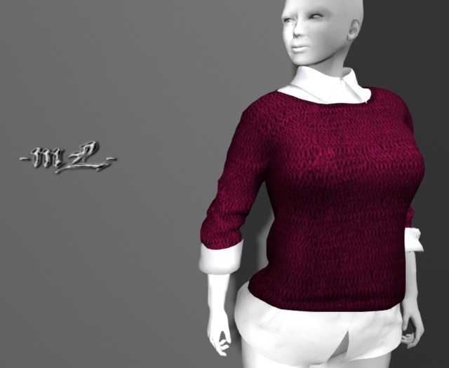 -mL- Nerea Shirt - WhitePink