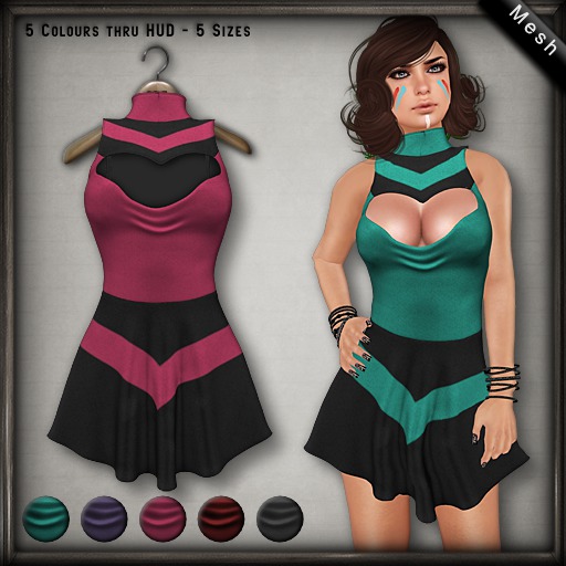 20.FIVE Mesh - Eva Dress