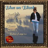 Blue on Black Outfit BOXED