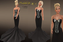 ** Orchidea** Cashou mesh black silver