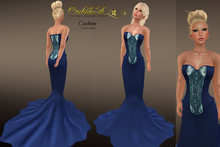 ** Orchidea** Cashou mesh dark blue
